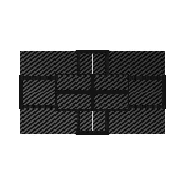 8x14 2x2 Mosaic System Carbon Fiber eComm 750x750 1